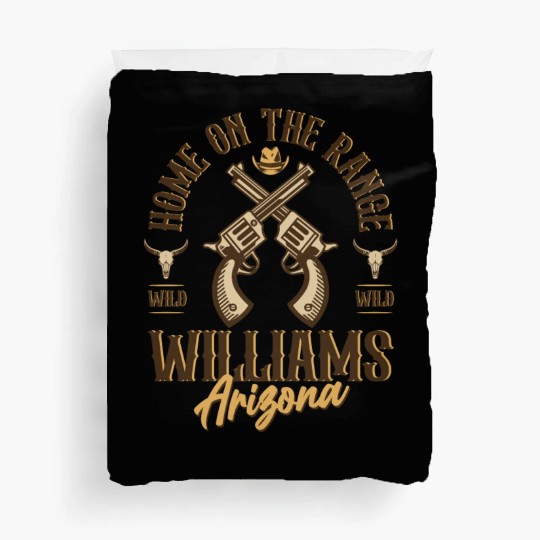 Williams Arizonna wild west town Duvet Covers