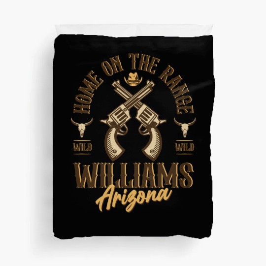 Williams Arizonna wild west town Duvet Covers