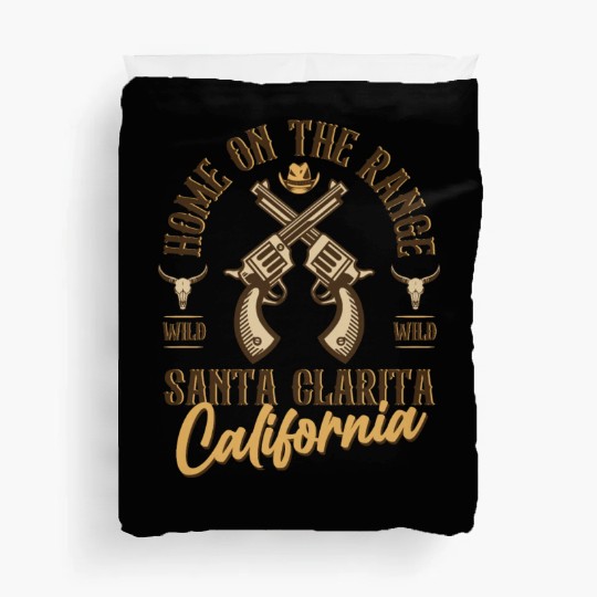 Santa Clarita California wild west town Duvet Covers