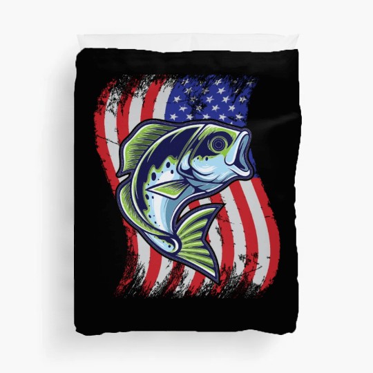US Bass Fish Duvet Covers