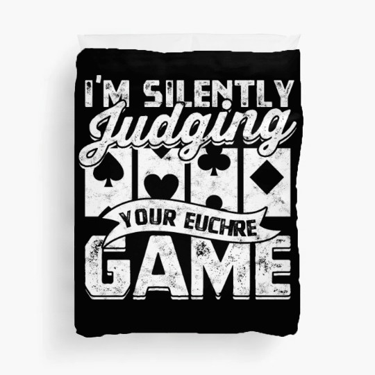 Card Game Games Playing Card Poker Euchre Duvet Covers