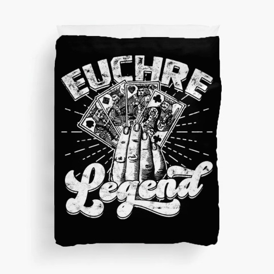 Card Game Games Playing Card Poker Euchre Duvet Covers