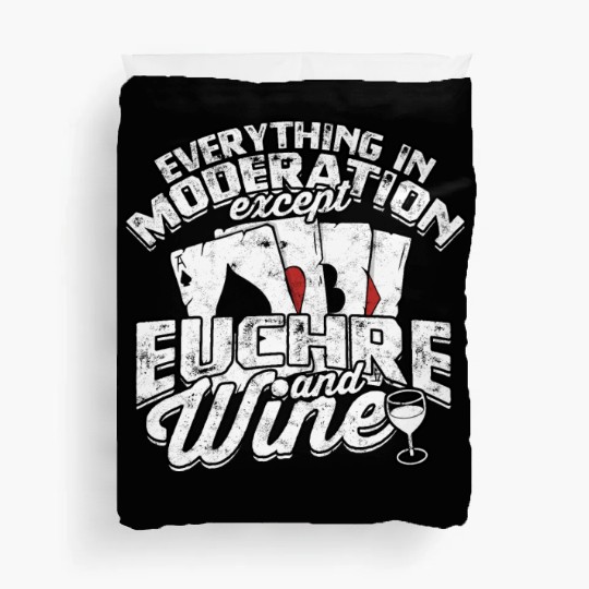 Card Game Games Playing Card Poker Euchre Duvet Covers