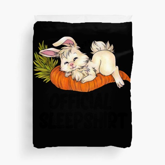Sleep Duvet Covers Sleeping Cute Bunny Chibi Rabbit
