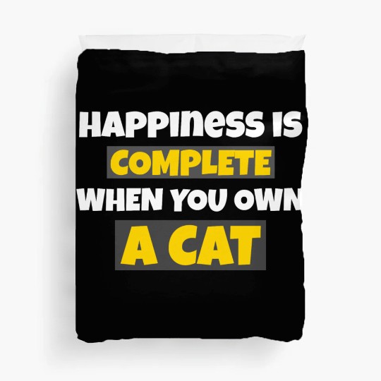 CAT OWNER DESIGN Duvet Covers