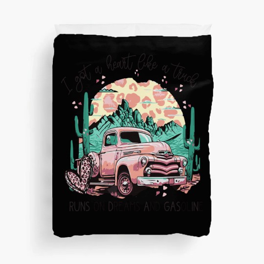 I Got A Heart Like a Truck Duvet Covers