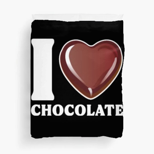 I Love Chocolate Duvet Covers