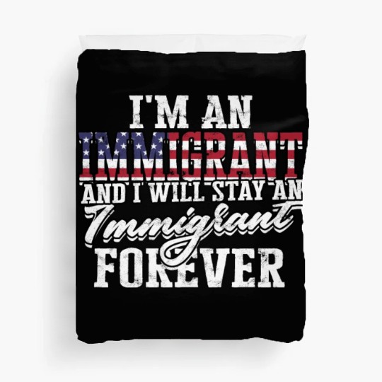 US Immigrant Indigenous USA Immigrants america Duvet Covers