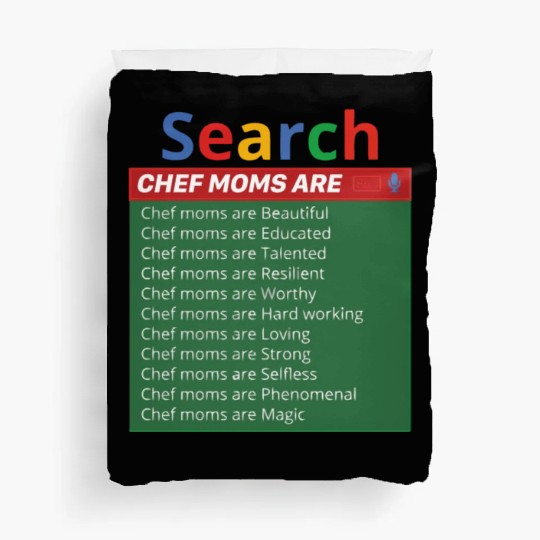 Super Chef Mom are Duvet Covers