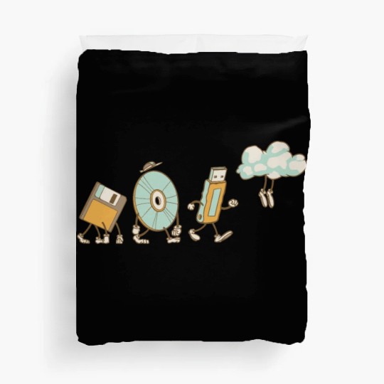 DevOps Engineer Cloud Computing Evolution Duvet Covers