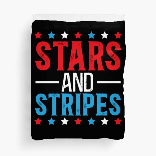 Stars And Stripes America USA Flag 4th Of July Duvet Covers