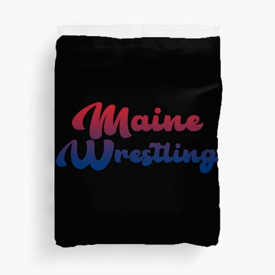 Maine Wrestling Duvet Covers