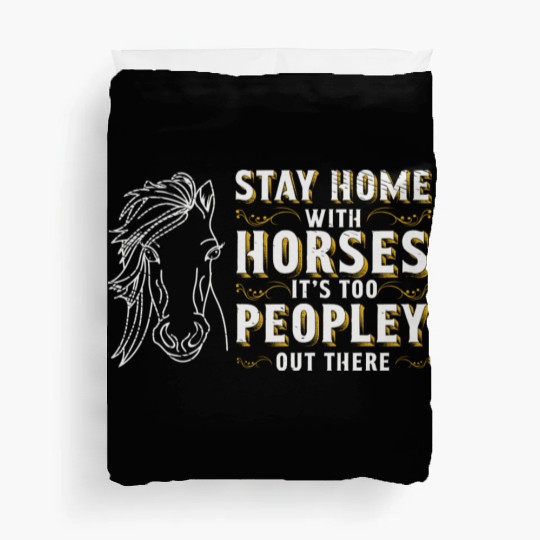 Horse Riding Equestrian Horses Lover Pony Design Duvet Covers