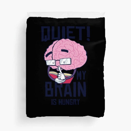 Book Lover Brain Reading Books Literature Duvet Covers