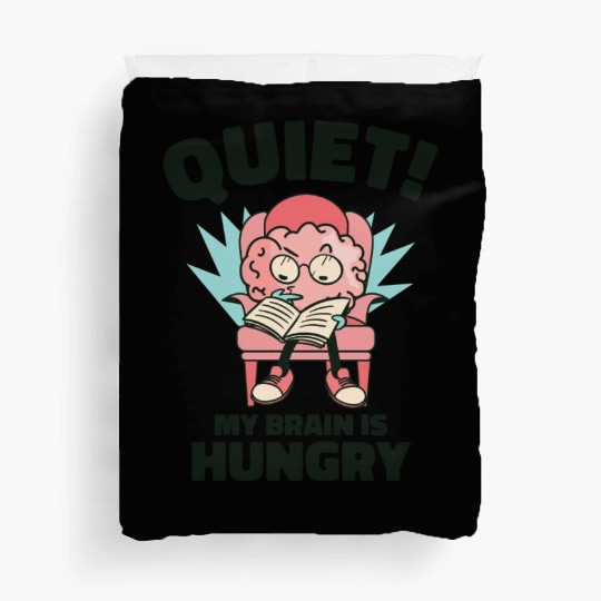 Book Lover Brain Reading Books Literature Duvet Covers