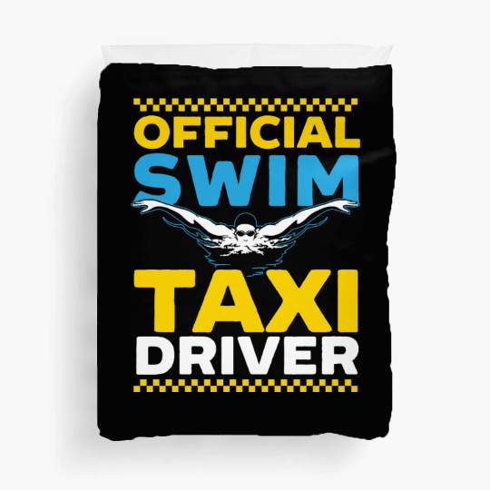 Official Swim Taxi Driver Taxi Taxicab Cab Driver Duvet Covers