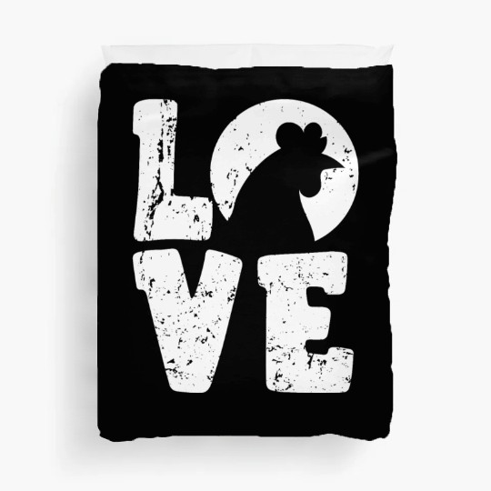 Chicken Farmer Chicken Whisperer Farm Animal Duvet Covers