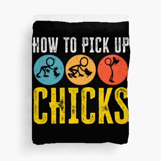 Chicken Farmer Chicken Whisperer Farm Animal Duvet Covers