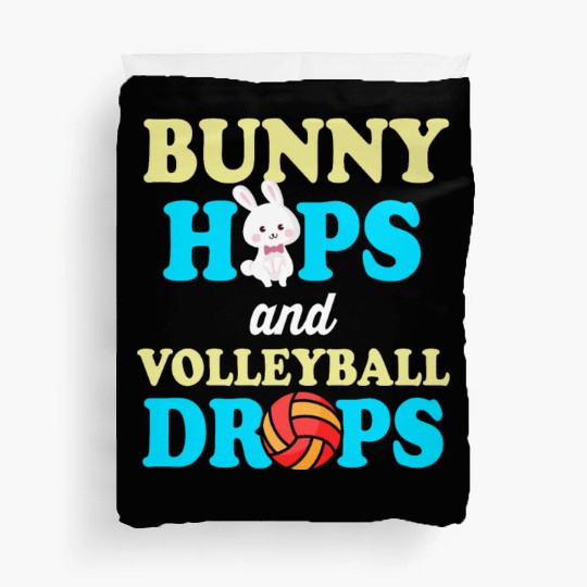 Easter Volleyball Bunny Holiday Rabbit Sport Duvet Covers
