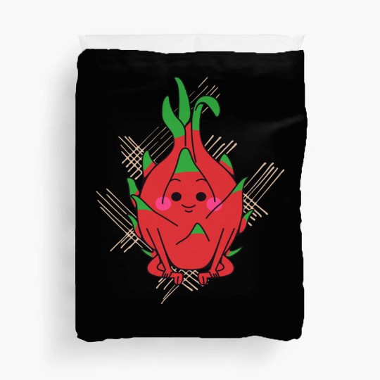 dragon fruit - fruits in season Duvet Covers