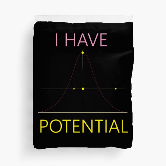 Future Physicist Science Nerd I Have Potential Duvet Covers