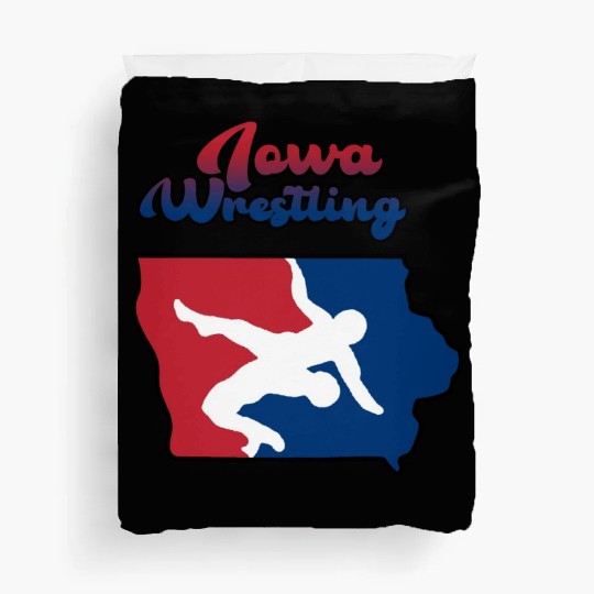 Iowa Wrestling Duvet Covers