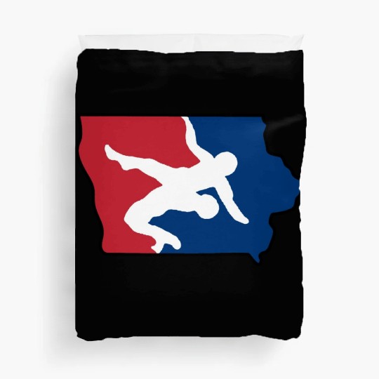Iowa Wrestling Duvet Covers