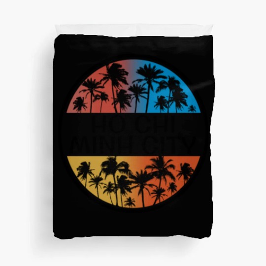 Ho Chi Minh City Vietnam Palm Tree Stylish Duvet Covers