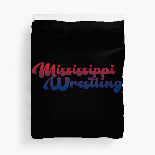 Mississippi Wrestling Duvet Covers