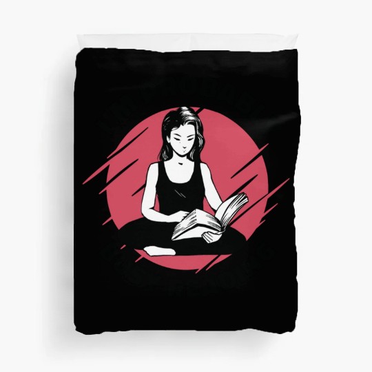 Busy Reading Book Lover Activity Book Literature Duvet Covers