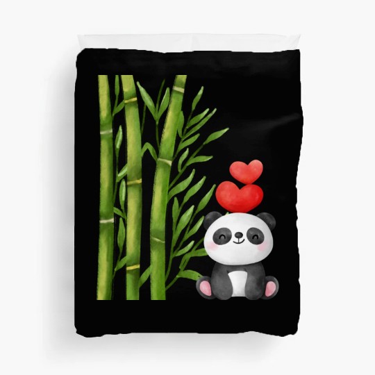 Bamboo Panda Duvet Covers
