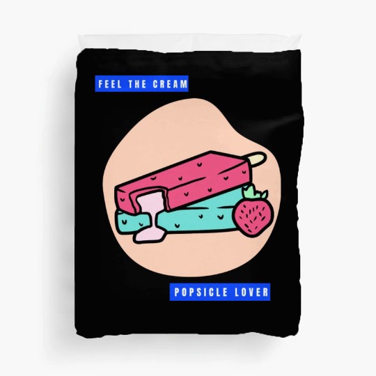 Popsicle Lover For Ice Cream Food Lover Duvet Covers