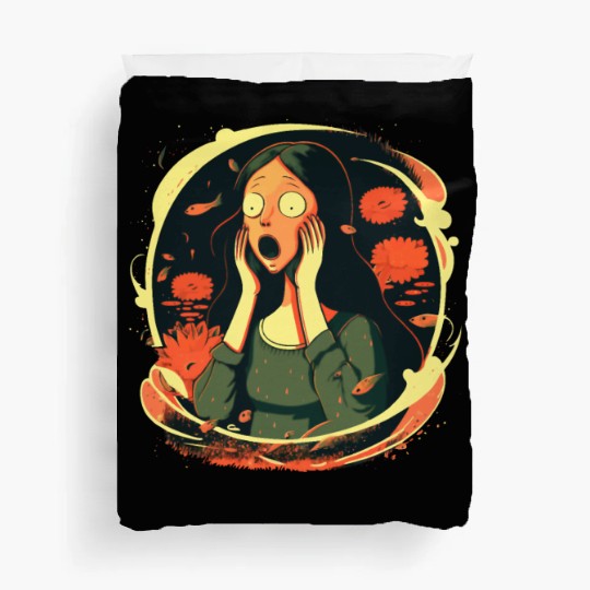 Surreal Scream Lisa Duvet Covers
