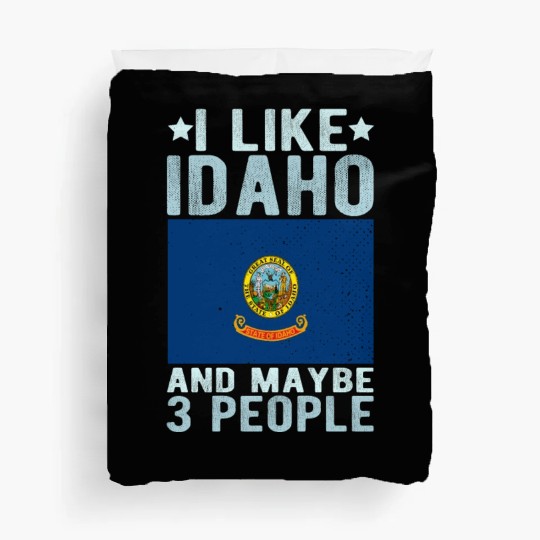 Idaho Flag US State Duvet Covers