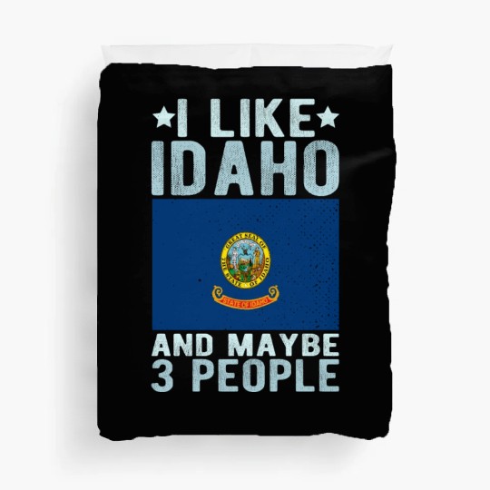 Idaho Flag US State Duvet Covers