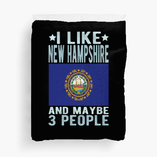 New Hampshire Flag US State Duvet Covers