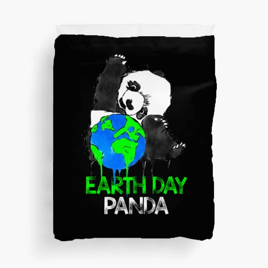 Earth Day Panda Duvet Covers