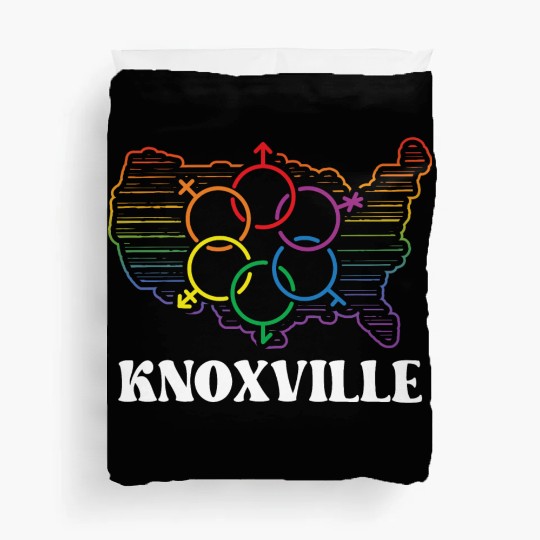 Knoxville Pride Month Pride Flag LGBT Community LG Duvet Covers