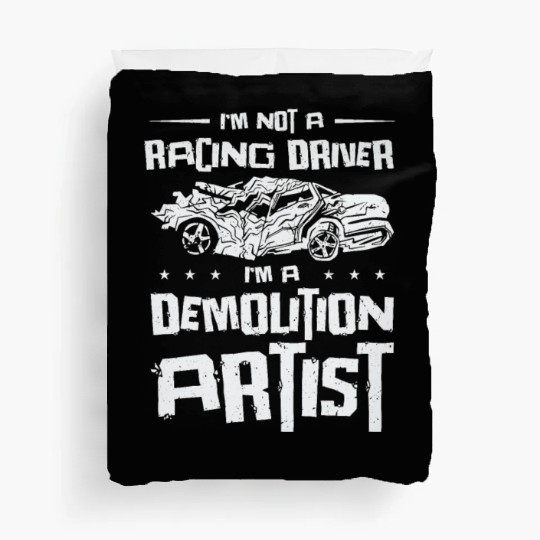 Demolition Derby Car Demo Driver Duvet Covers