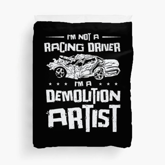 Demolition Derby Car Demo Driver Duvet Covers