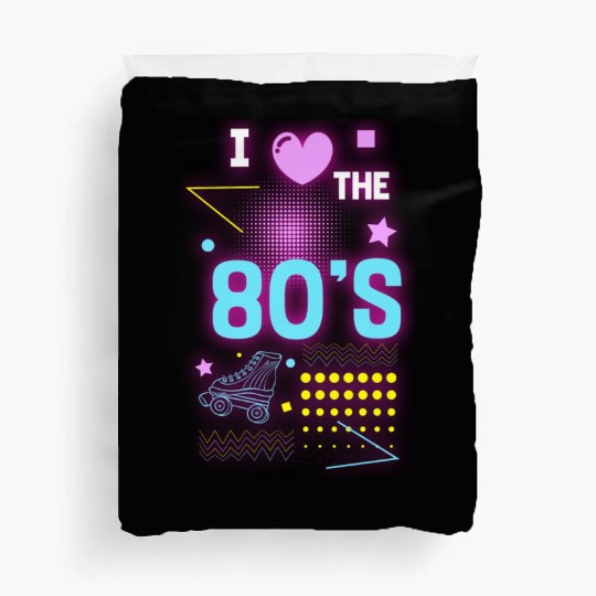 Neon Vintage Geek Duvet Covers