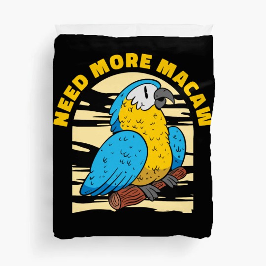 Macaw Parrot Lover Nature Zoo Animal Pet Duvet Covers