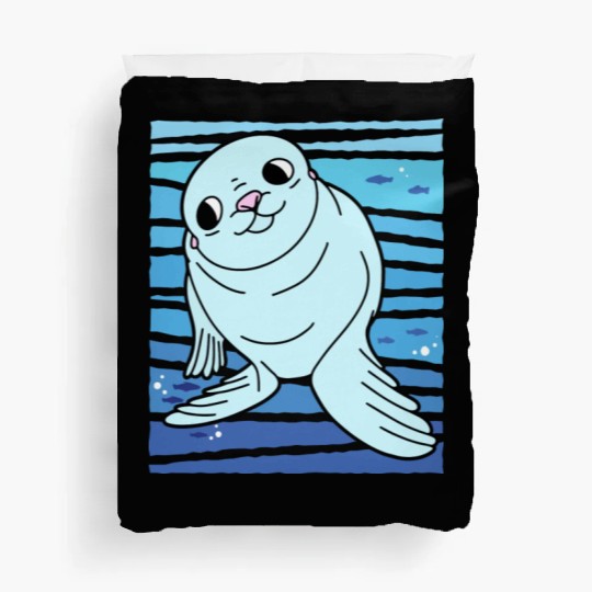 Cartoon Seals I Seal Lion I Kids Seal Duvet Covers