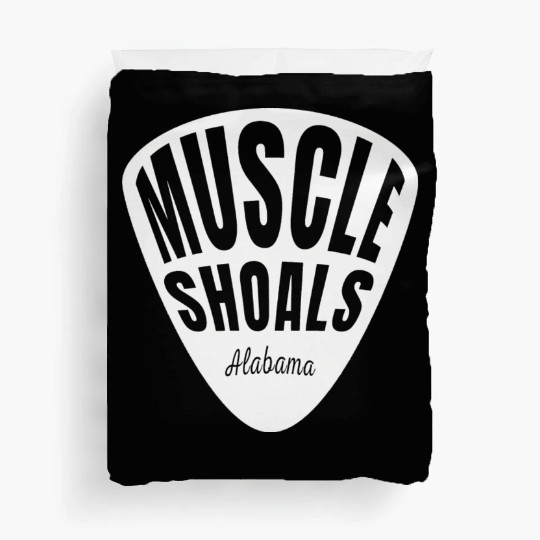 Muscle Shoals Albm Guitar Pick Music Recording Duvet Covers