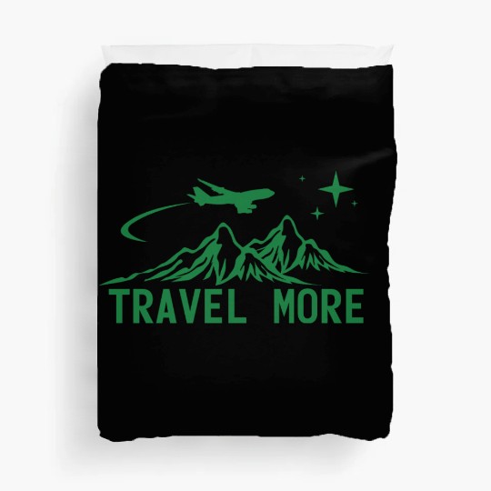 Travel More Vacation Explore Wanderlust Holidays Duvet Covers