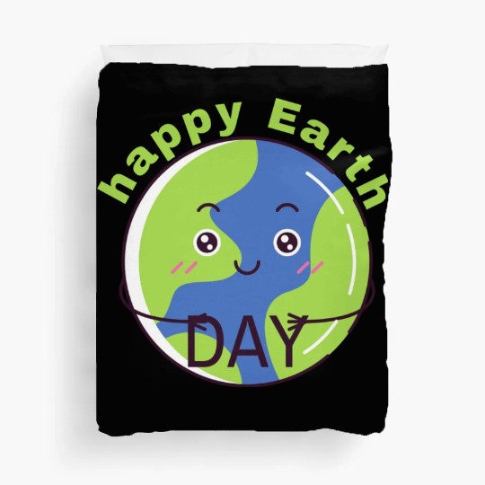 Happy Earth Day Duvet Covers