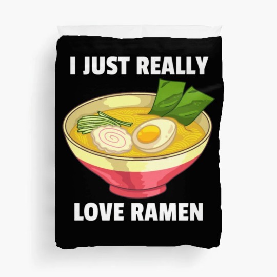 Ramen Life Noodle Lovers Japanese Bowl aesthetic Duvet Covers