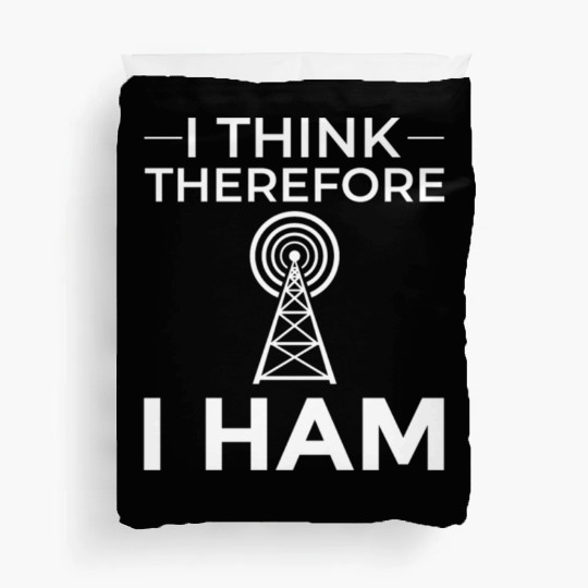 Ham Radio Amateur Radio nostalgia Duvet Covers
