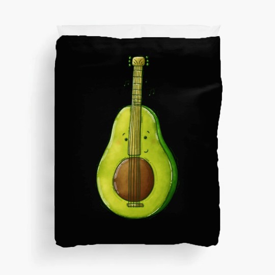 Avocado Guitar Duvet Covers