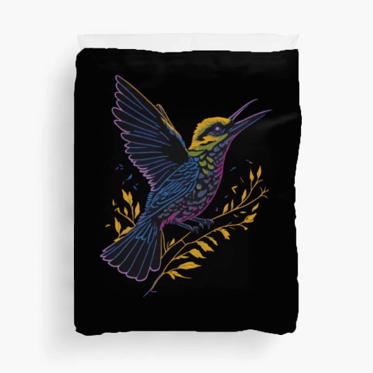Nature Lovers - Charming Hummingbird Duvet Covers